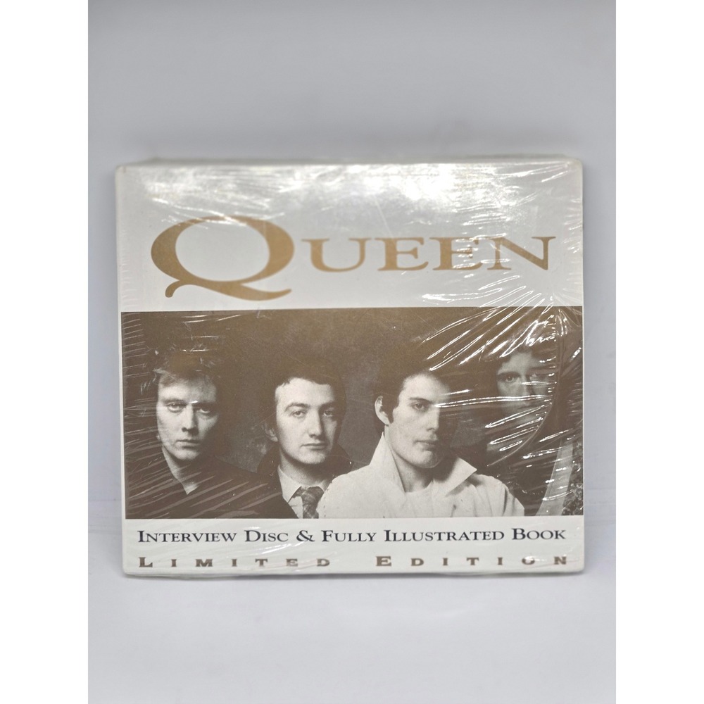 RARE Queen: Fully Illustrated Book &‎ Interview Disc (1996) Sealed